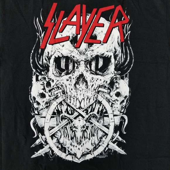 slayer band merch